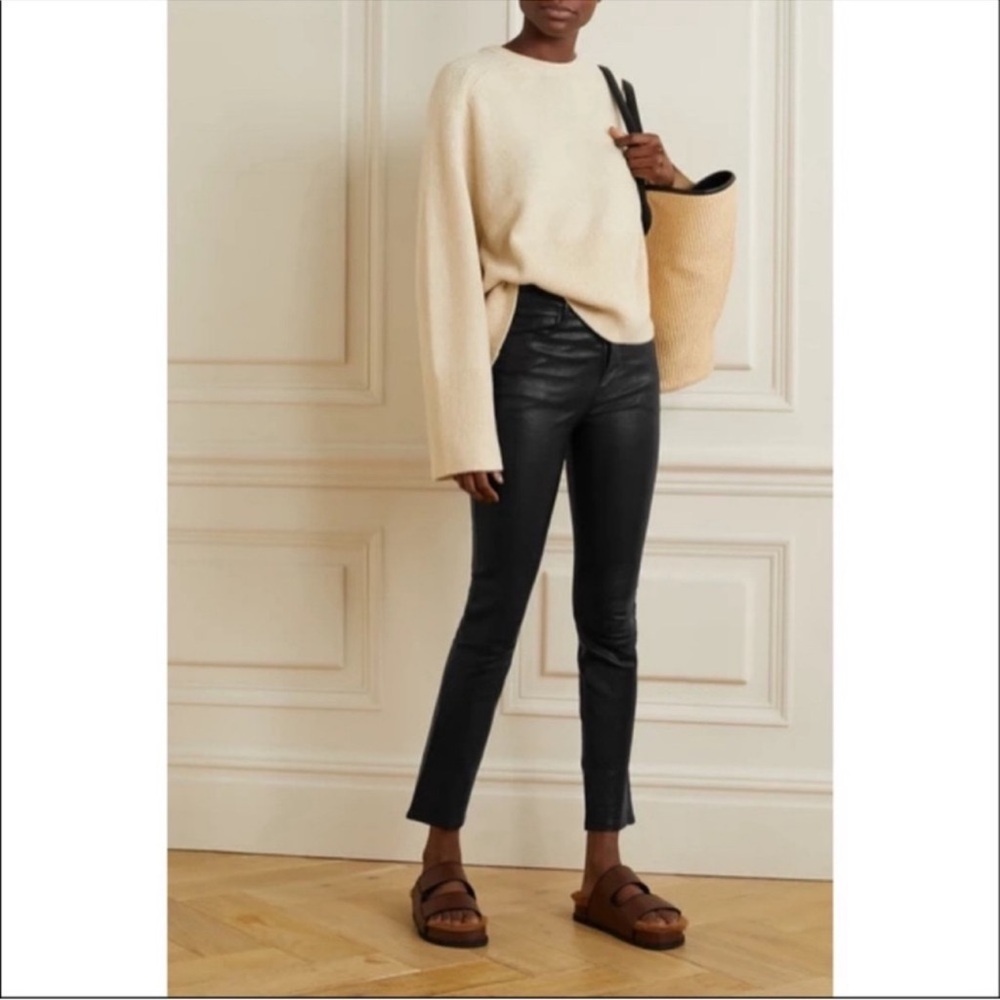 Frame Denim Black High Rise Jeans - Picture 3 of 10